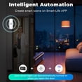 thumbnail image 2 of Sensor de VibracióN Inteligente Zigbee, DeteccióN, NotificacióN de la AplicacióN Tuya Smart Life, Alarma de VibracióN de Movimiento en Tiempo Real, Hogar Inteligente, 2 of 10