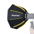 thumbnail image 1 of NiceFoto Portable Mini Octagonal Softbox with Grid and Storage Bag for Mini Bowens Mount Photography Light - Enhance Light Reflection and Create Soft Contrasting Lighting, 1 of 7