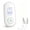 white, variant on Non-invasive, Drug-free Vagus Nerve Stimulator for Stress Relief，Relaxation Device Improve Deep Sleep(Grey Black)