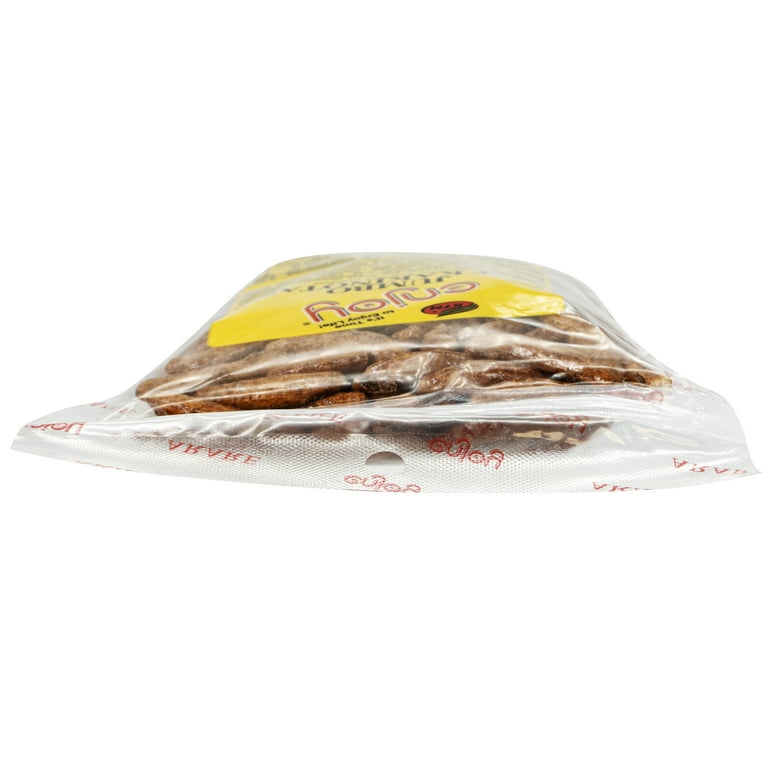 Enjoy Jumbo Hot Kakinotane Rice Cracker (8 oz), Resealable Bag