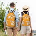 thumbnail image 6 of Balery Flying Ducks Vintage Canvas Backpack for Men and Women - Large Capacity, Durable Travel Laptop Bag for School, Work, Hiking, and Outdoor Activities, 6 of 7