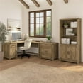thumbnail image 4 of Pemberly Row Bureau en L 60W avec Armoire en Pin Récupéré, 4 of 11
