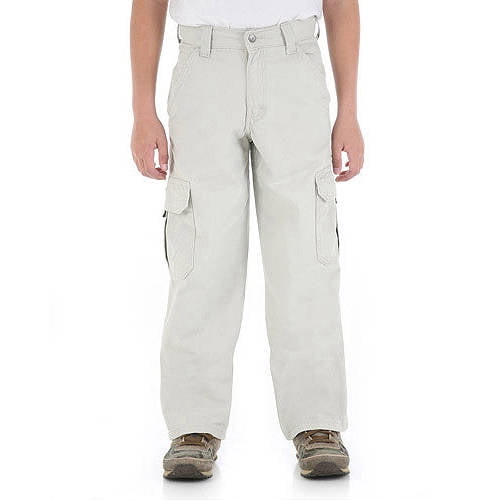 boys husky cargo pants