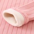 thumbnail image 5 of HAiming Kids Pullover Shirts Long Sleeve Ribbed Knit Fleece Crew Neck Casual Undershirts Fall Winter Outdoors Tops, 5 of 8