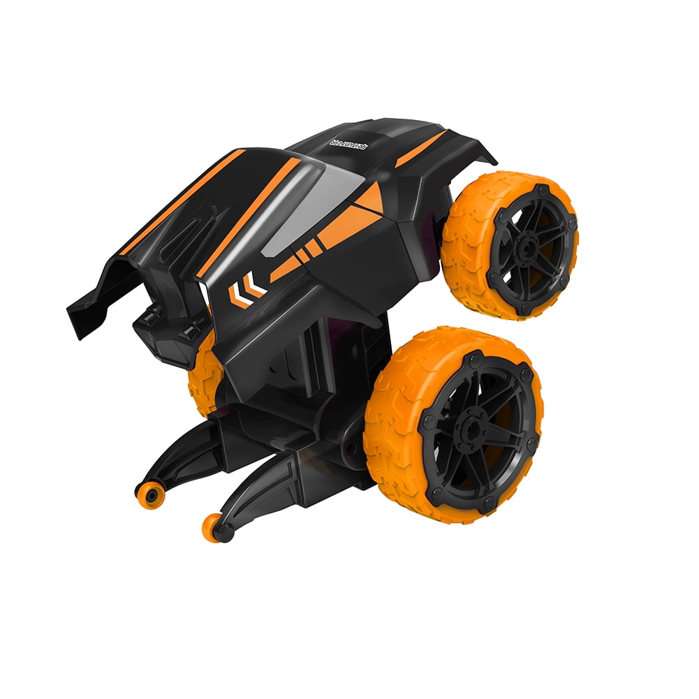 Kepooman Child' s Double Sided Off-Road Vehicle with USB & Lights, Orange Kepooman Child' s Double Sided Off-Road Vehicle with USB & Lights, Orange