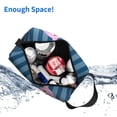 thumbnail image 4 of Uemuo Dog in Hairdresser Pattern Portable Toiletry Bags with Handle, Waterproof travel Make up Bags for Women, Large Capacity Travel Cosmetic Bags, 4 of 9