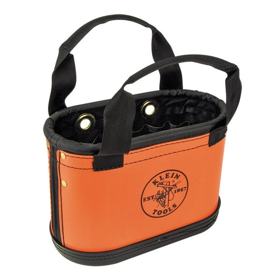 Klein Tools Hard Body Oval Bucket Orange/black