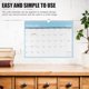 thumbnail image 1 of unbranded De Pared Resistente Para Agenda Y Planificación Diario Con Estilo Moderno Azul, 1 of 8