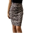thumbnail image 1 of IROINNID Women's Skirt Fashion Leopard Sexy High Waist A-line Skirt Skirt Short Empire Waist Short Solid Color Skirt, 1 of 6