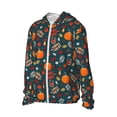 thumbnail image 2 of Haiem Autumn with Pumpkins UPF 50+ Fishing Shirts for Men Long Sleeve UV Sun Protection Hoodie Non-Mask Outdoor Hiking Shirts, 2 of 9