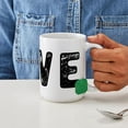 thumbnail image 4 of CafePress - LOVE Paw Print Large Mug - 15 oz Ceramic Large White Novelty Mug, 4 of 6