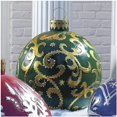 thumbnail image 1 of Christmas Inflatables Outdoor Decorations Balls, 24 Inch Giant Christmas Inflatables Balls with Pump, Christmas Blow Up Yard Decorations Inflatable Ornament for Outside Garden Yard (H), 1 of 6