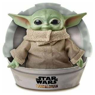Star Wars: The Mandalorian - Peluche Baby Yoda (Grogu) Con Rana - 29cm -  Calidad Super Soft