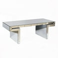 thumbnail image 5 of 47 Inches Luxury Mirror Coffee Table | Easy 2-Step Assembly, Light Luxury, 5 of 7