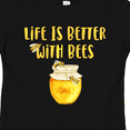 thumbnail image 4 of Inktastic Life's Better With Bees 2 Boys or Girls Toddler T-Shirt, 4 of 5