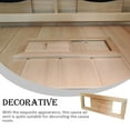thumbnail image 4 of Yuarrent Ventilación de aire para Sauna, decoración de secador, rejilla ventilada, ventana, práctica superficie lisa, ventilador de madera, Decoración del hogar, 4 of 6
