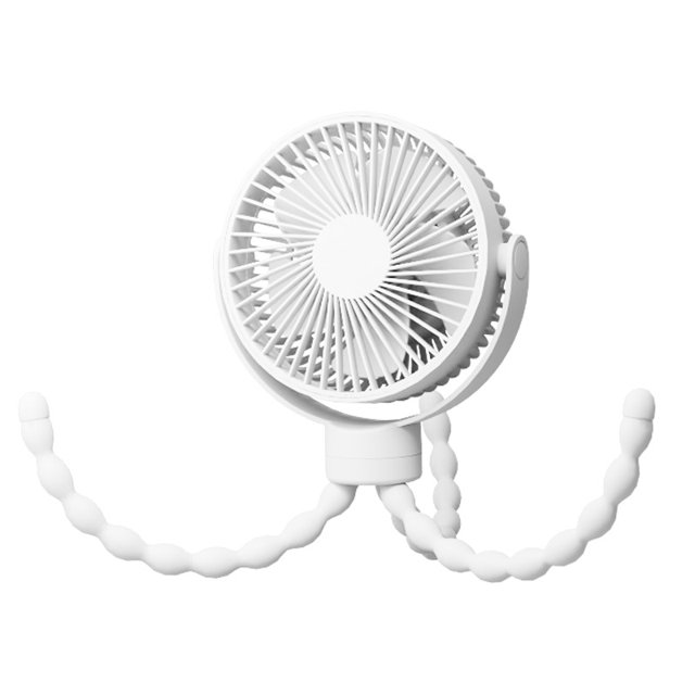 Ventilador para Cochecito YONGSHENG recargable con clip para asiento de coche