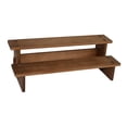 thumbnail image 1 of Guardoinrt Wooden Display Riser Shelf Collectibles Display Stand for Material]:The multi Dolls Figures Toys 2 Layer 30cm, 1 of 6