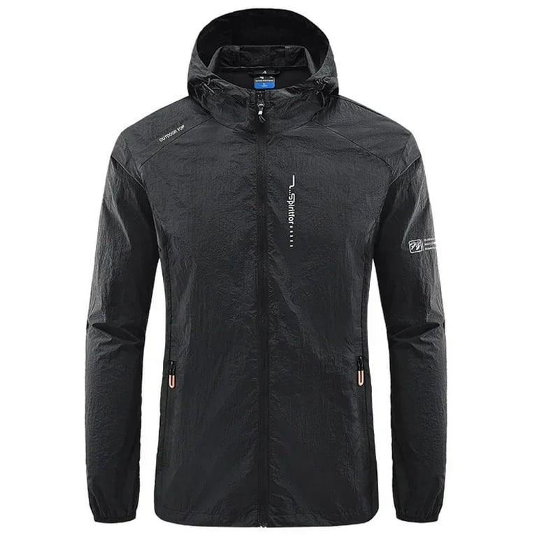 【破格値下げ】 Quick Outdoor Summer Dry Men Jacket Thin Sun-Protective Hiking&OutdoorRecreation