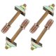 thumbnail image 5 of Paquete de 4 herrajes para muebles YONGSHENG 4 en 1 M8 x 100 mm, 5 of 5