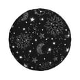 thumbnail image 2 of Balery Space Galaxytire Cover Waterproof Dust-Proof, Universal Spare Wheel Tire Cover For Trailer, Rv, Suv Truck And Vehicle Camper Accessories-17 Inch, 2 of 9