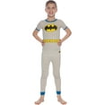 thumbnail image 3 of DC Comics Boys Superman Superhero Cotton Costume Pajama Set, 3 of 3
