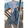 thumbnail image 4 of Sherrylily Women High Waisted Wide Leg Jeans Baggy Casual Denim Pants, 4 of 7