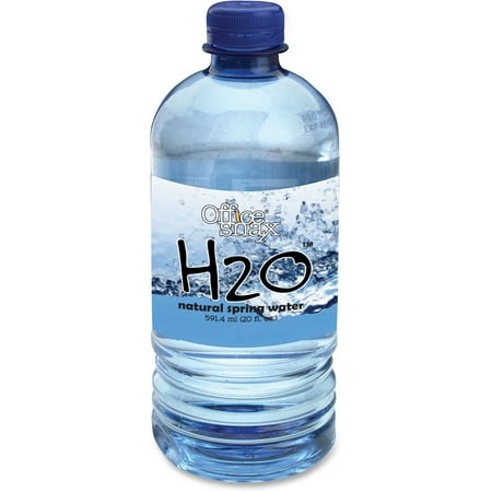 Office Snax, OFX00027, Natural Spring Water, 24 / Carton