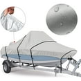 thumbnail image 7 of Spirastell Dust Cover,Durable And Tear Proof And Bass Silver 300d Fabric 300d Fabric Durable Heavy Duty Silver CoverWaterproof Boat CoverAnd Tear Proof Fabric Durable And Rusuo, 7 of 7