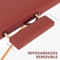 thumbnail image 4 of Cama de Masaje Plegable Onof, vino, Portátil, Altura ajustable, diseño plegable, Uso profesional, 4 of 8