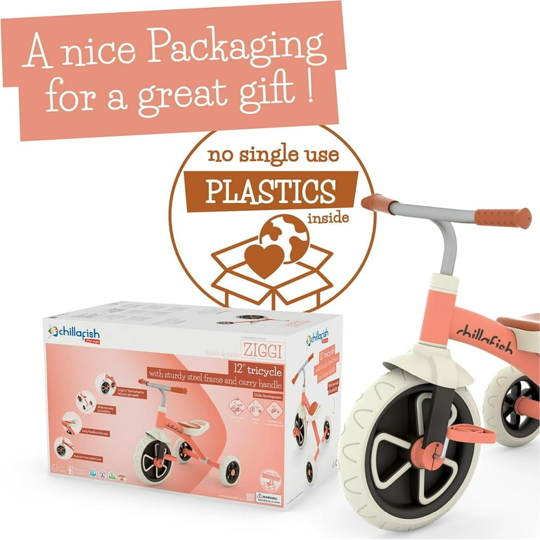 Chillafish Ziggi – Sturdy Tricycle with Carry Handle & 12