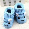 thumbnail image 2 of huajiao Baby Girls Boys Knit Booties Newborn Anti Slip First Walking Shoes Sock Slippers Infant Soft Warm Shoes Winter Boots, 2 of 3