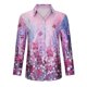 thumbnail image 4 of Camisas Para Mujer Botón de Moda Casual Turn-Down Neck Impreso Manga Larga Tops Camisa Odeerbi ODB125621, 4 of 8