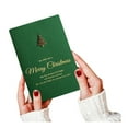 thumbnail image 3 of Less Than 5 Greeting Card Christmas Cards Assortment- Classic Holiday Greeting Cards Envelopes Included, Best Wish Cards Sentiments Inside, 3 of 4
