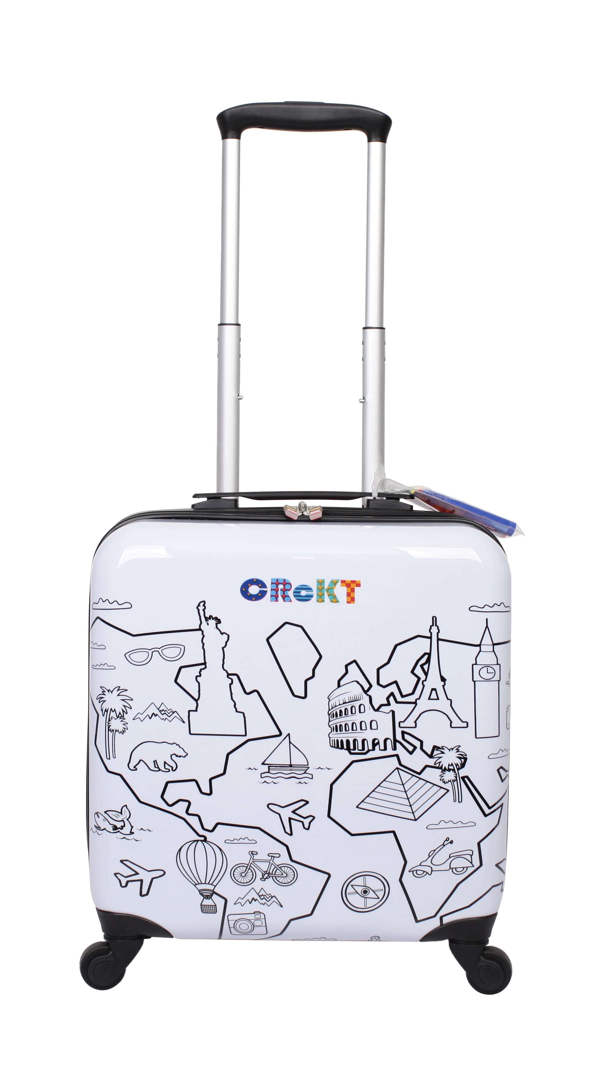 kids spinner suitcase