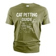 thumbnail image 6 of Funny cat petting guide T-shirt Cat lover Pet tee shirt cat person birthday gift Wife mom shirts (X-Large Grey), 6 of 7