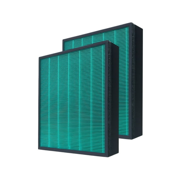 Nispira Max 2 Green True HEPA Active Carbon Filter Replacement For Airmega 250/250S Air Purifier | Compatible with Coway AP-1720-FP | 2 Pack