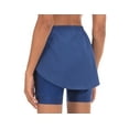 thumbnail image 4 of Women's Cycling Skirts Built-in 3D Padded Shorts with Hidden Pocket Athletic Breathable Biking Skort Deep Blue M, 4 of 6