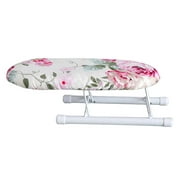 Bojue Mini Household Folding Ironing Board Shirt Hot Plate Space Saving Sleeve Neckline Durable For Home Washable Protective Multifunction,Portable Clothes Ironing Borad,Size 26*8*10cm