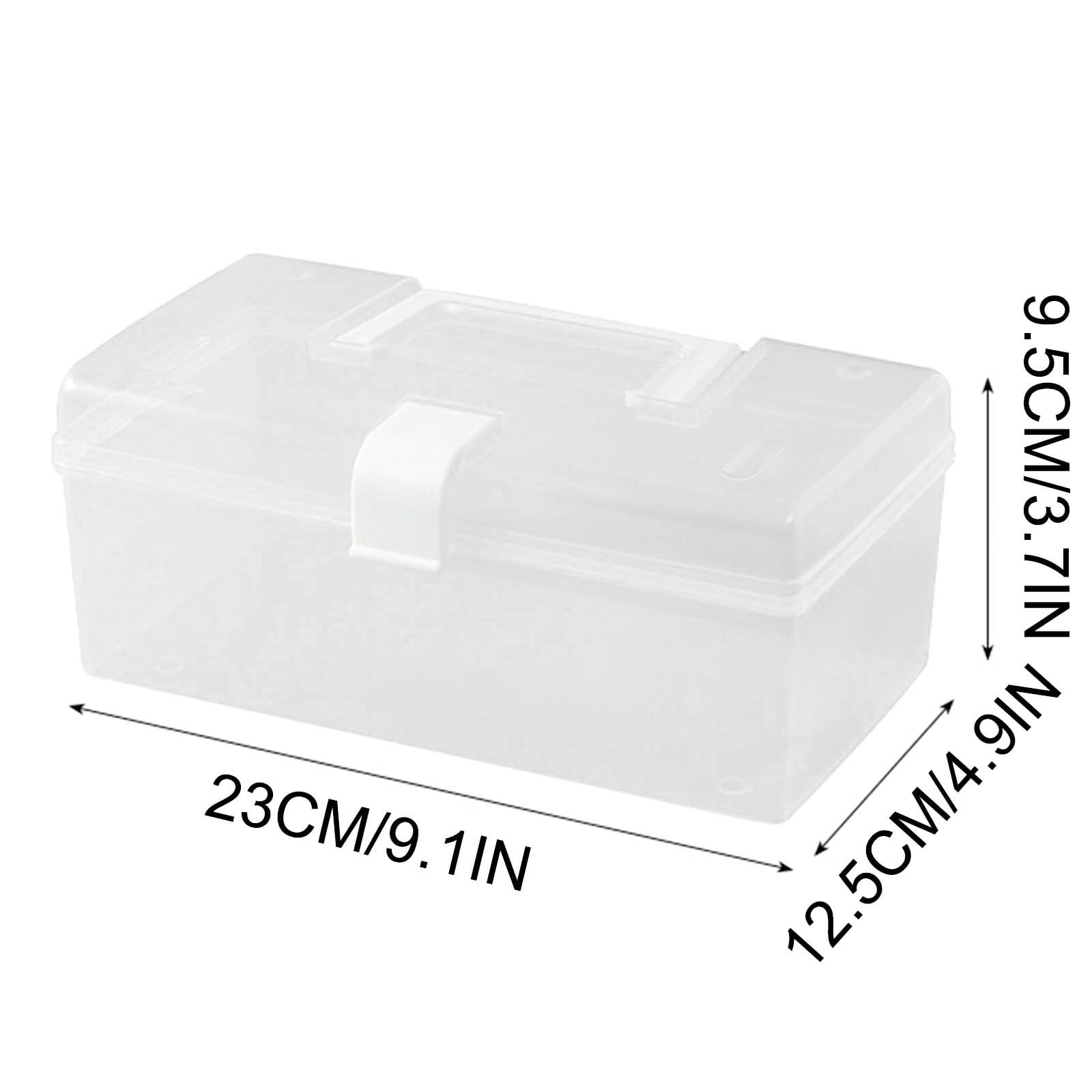 EJWQWQE Lock Box For Safe Medication Storage, Large Refrigeor