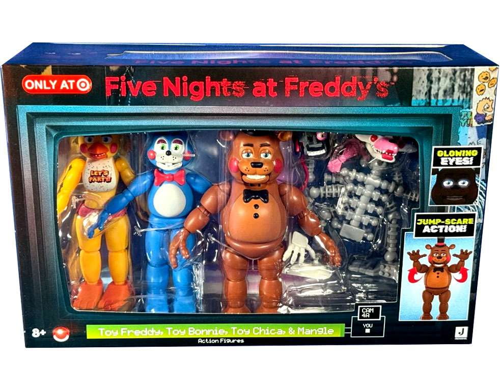 Five Nights at Freddy's 8-Bit Buildable Figure: Plush Freddy
