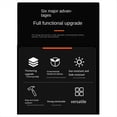 thumbnail image 3 of Large Capacity Tool Box Portable Large Hardware Storage Box Home Car Repair Tool Box 20 Inch Stainless Steel Tool Box, 3 of 5