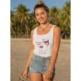 thumbnail image 2 of No Drama Llama W Sunglasses Racerback Tank Women -Smartprints Designs, Female x-Large, 2 of 4