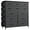 Dark Gray, variant on WALYWIK Dresser for Bedroom with 12 Drawer, Storage Dresser Organizer, Fabric Chests of Drawers for Hallway, Entryway