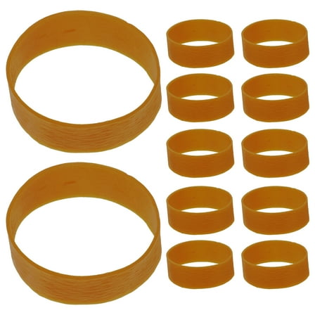 Mobutofu 1Set Assorted Color Rubber Bands for Tie Dye and Crafts Large Heavy Duty Rubber Bands