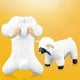 thumbnail image 4 of Disfraz de oveja Disfraz de perro gato mascota cómoda ropa de perro elegante cálido disfraz de peluche de invierno para Halloween de Navidad - L Magideal Disfraz de oveja, 4 of 7