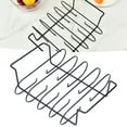 thumbnail image 1 of ANGGREK Rib Racks Portable Non Stick Standing Rib Roasting Rack For Courtyard Outdoor Grilling,Rib Racks For ,Non Stick Standing Rib Rack, 1 of 8