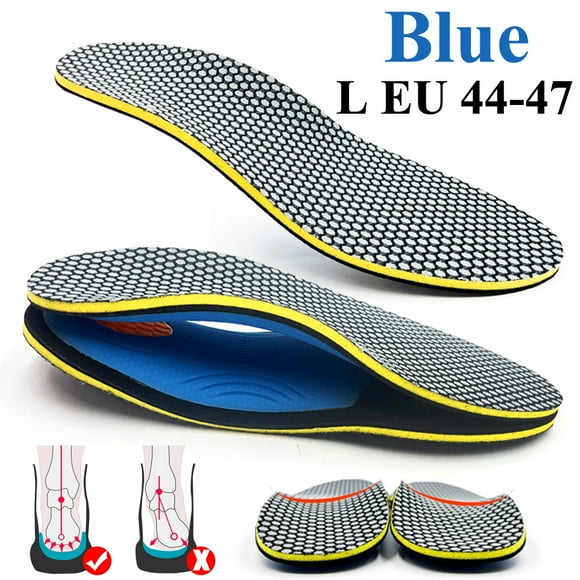 Best EVA Flat Feet Arch Support Insoles Running Sport Shoes men women Insoles For Plantar Fasciitis Cushion Padding Insole L EU 44-47