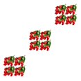 thumbnail image 3 of Bearachild 4X Ramo de simulación de flores artificiales Boda falsa Tulipanes de imitación Flor Planta Ceremonia Arreglo Suministros Rojo Type1 NO1, 3 of 6