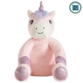 thumbnail image 4 of Your Zone 16 " Huggable Unicorn Pillow & 50" x 60" Throw Set, Pink, 4 of 8